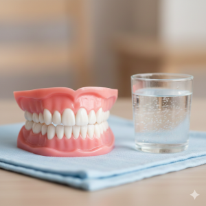 Dentures with Water
